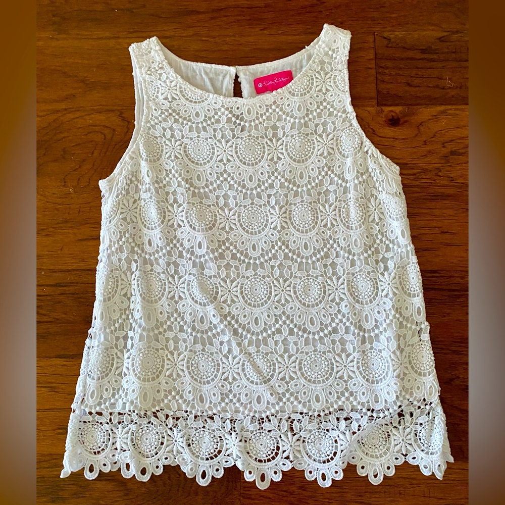 Lily Pulitzer X Target Crotchet Tank - Size M
